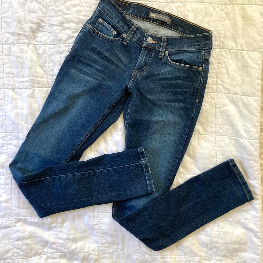 Levi 524 super low jeans